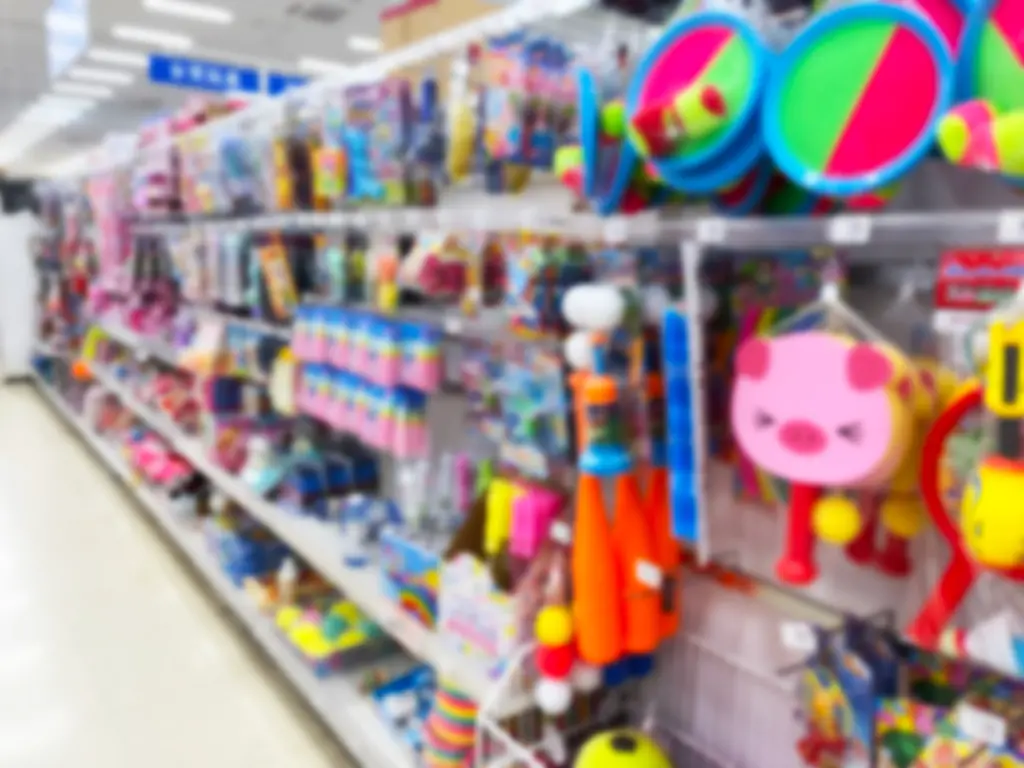 店のおもちゃ売り場